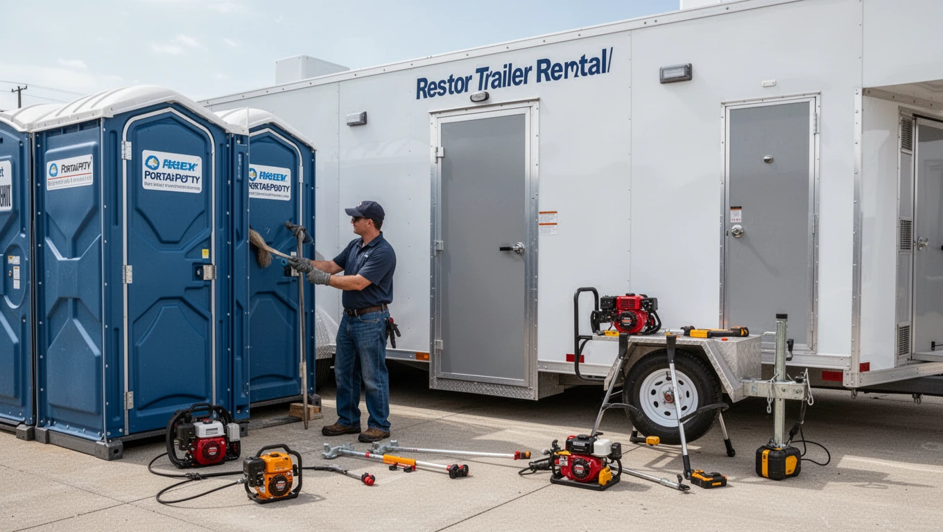 Restroom Trailer Rental